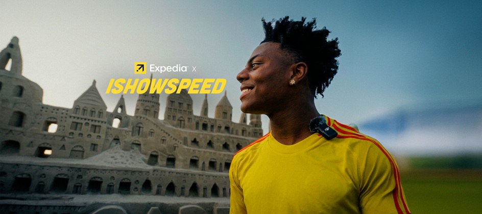 Expedia taps IShowSpeed for youth travel campaign
